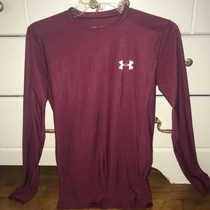 Long Sleeve Maroon Under Armour